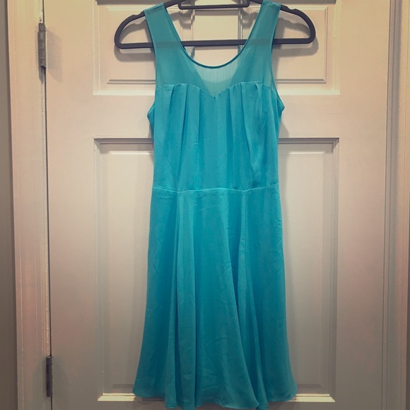 Express blue skater dress! - Picture 1 of 1
